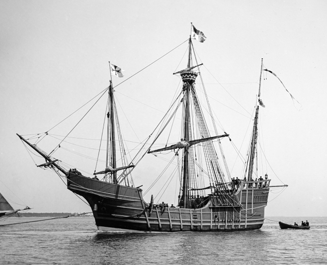 Santa María ship model